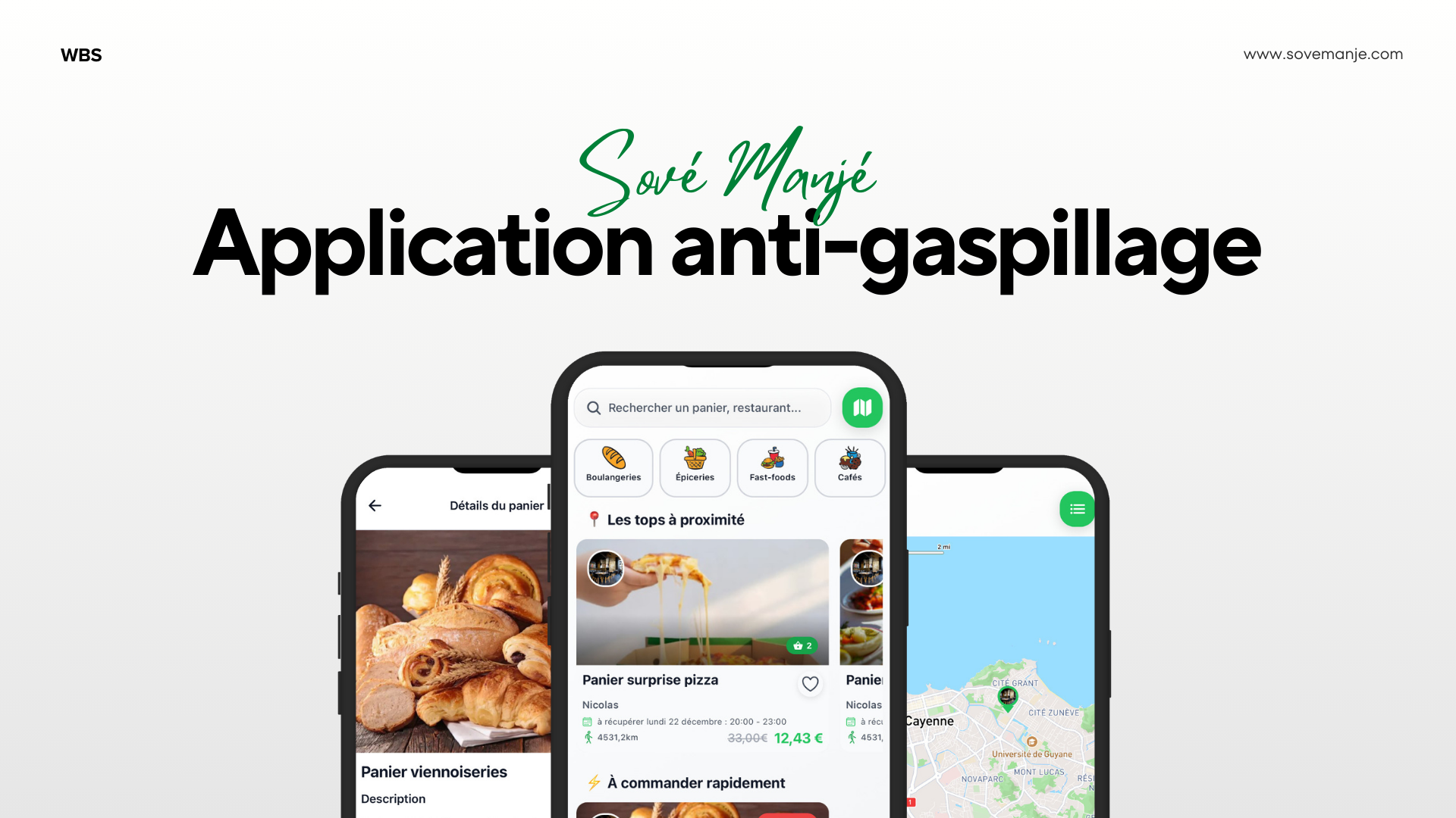 Sové Manjé - Application Mobile